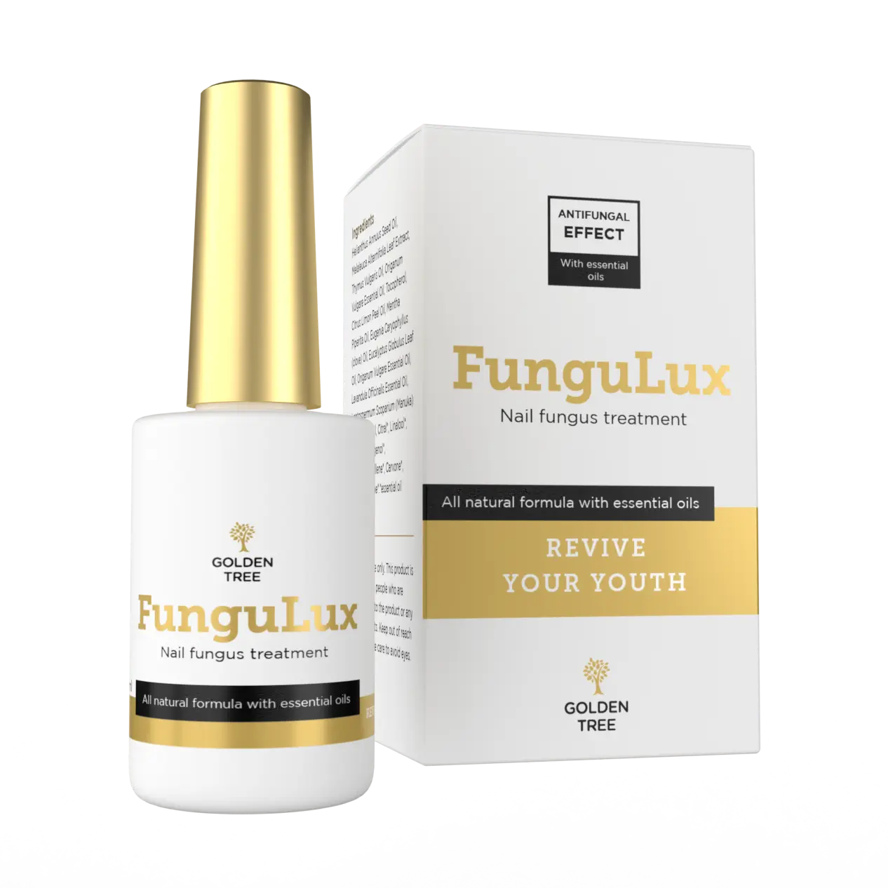Pack Fungulux : gel cosmétique pour ongles aux huiles essentielles